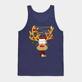 Reindeer decoration Tank Top